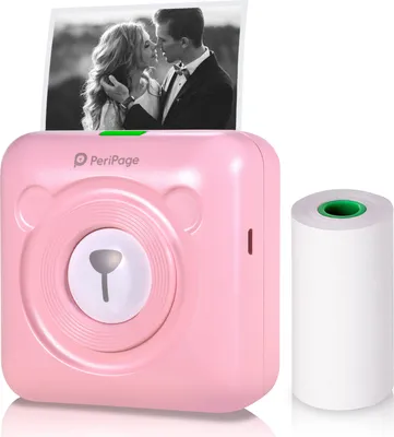 Produktbild von PeriPage A6 Mini kapesní tiskárna HD 304DPI Tiskárna s Bluetooth Multifunkční tiskárna fotografií Termální tiskárna okamžitých fotografií Instax Mobilní tiskárna samolepek Kompatibilní s Android iOS Windows
