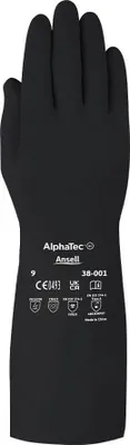 Produktbild von ANSELL Chemikalienschutzhandschuh ALPHATEC 38-001