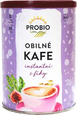Obrázek produktu pro Instantní obilné kafe s fíky BIO 100 g PRO-BIO