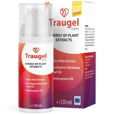 Produktbild von Traugel Forte Gel - Energy of plant extracts - zur äußeren Anwendung - 120 ml Inhalt 1x