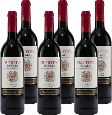 Produktbild von Maestro de Pigo Primitivo Puglia IGP -trocken- (6 x 0,75L)