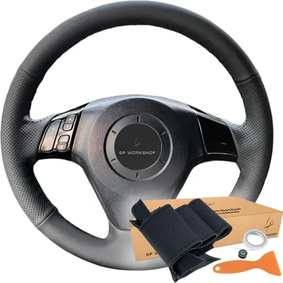 Obrázek produktu pro Pokrowiec Kierownicy Obszycie Wykrój Do Mazda 3 5 6 Mpv