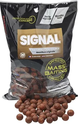 Zdjęcie produktu dla Mass Baiting Boilies Signal 3kg 14mm 20mm