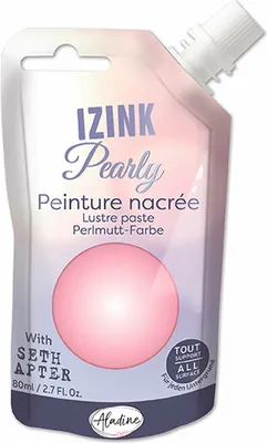 Obrázok produktu pre Aladine Aladine Izink Perleťová farba 80 ml pastelovo ružová