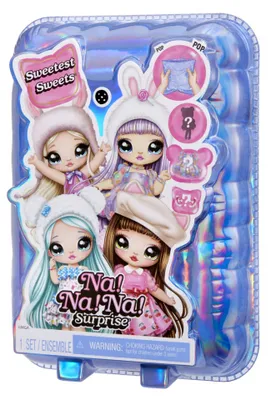 Obrázok produktu pre Na! Na! Na! Surprise Sweetest Sweets - Lily Llama, Malá bábika, Žena, 4 rok / roky, Chlapec / dievča, Viacfarebný