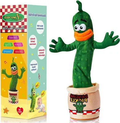 Produktbild von Interaktives Spielzeug für Kinder - Dekorative Gurkendekoration - Grün - 20 Zoll