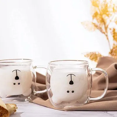 Produktbild von Famanu Latte Macchiato Gläser Doppelwandig - 2 Stück, 230-280 ml