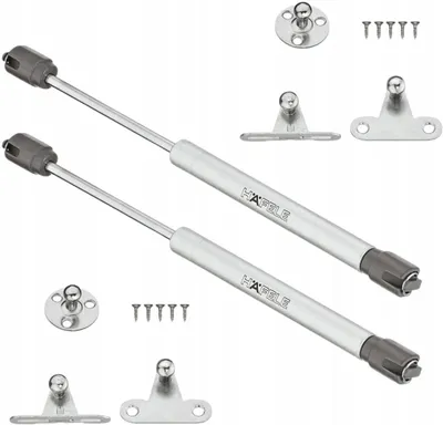 Produktbild von 2 x Hafele Möbelgasdruckfeder 60N für Klappen