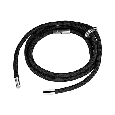 Produktbild von ARTWIZZ HangOn Band - Umhängeband für HangOn Case, Handyketten & Hüllen mit Schlaufen - Verstellbares Ersatzband, 150 cm Länge - Schwarz