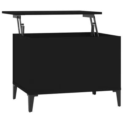 Produktbild von vidaXL Couchtisch Schwarz 60x44,5x45 cm Holzwerkstoff