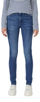 Productafbeelding van s.Oliver 2168825.55Z5.38_32, Dames, Volwassen, Blauw, 38/32, Slank model, Casual