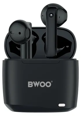 Zdjęcie produktu dla Bwoo Bezprzewodowe Słuchawki Tws Bw94-Bk Czarne