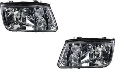 Zdjęcie produktu dla Johns, Reflektory halogenowe pasujące do VW Bora 1J2 98 - 05 z H4 H3 zestaw lewy prawy 1J5941017BD 1J5941017AD 1J5941017AP 1J5941017G 1J5941017R 1J59
