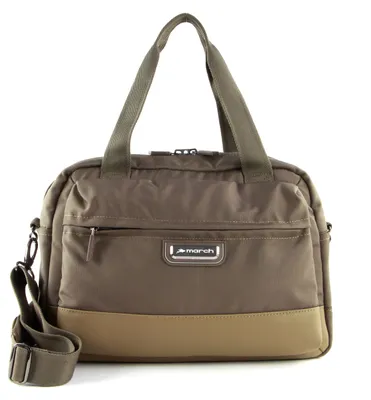 Produktbild von march Umhängetasche Schultertasche mit Laptopfach Bags Stow A´Way Shoulderbag Bronze beige