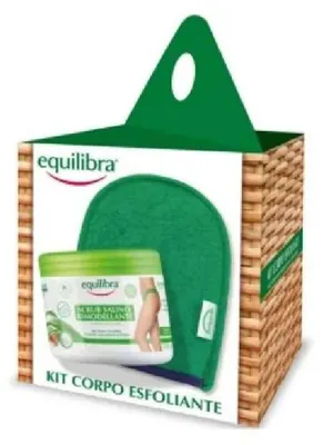 Productafbeelding van equilibra Lichaamsscrub met zeezout, scrub, 600 g, met zuiver Siciliaans zeezout
