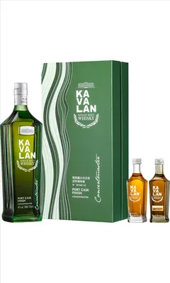 Produktbild von Kavalan Kavalan Geschenkbox Concertmaster 40%vol Whisky aus Taiwan NV Whisky ( 1 x 0.8 L )