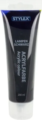 Produktbild von Stylex 28521, 200 ml, Schwarz, Matte, Tube