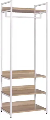 Image de Portemanteau en chêne blanc 56 x 36 x 170