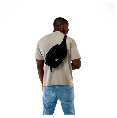 Produktbild von Bauchtasche Herren & Damen Schwarz - Travis - Geräumige Gürteltasche Groß für Wandern Reisen Outdoor - Verstellbarer Gurt & Wasserabweisend