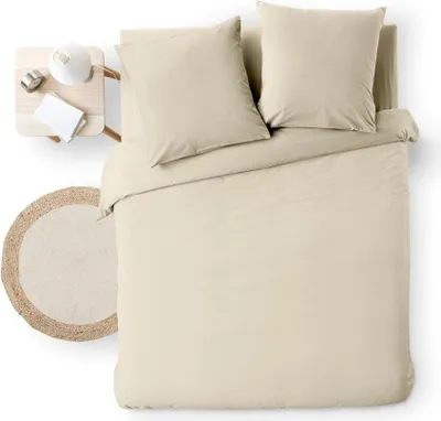 Immagine prodotto di Set di biancheria da letto - Douceur d'Intérieur - Meline - Cotone - beige