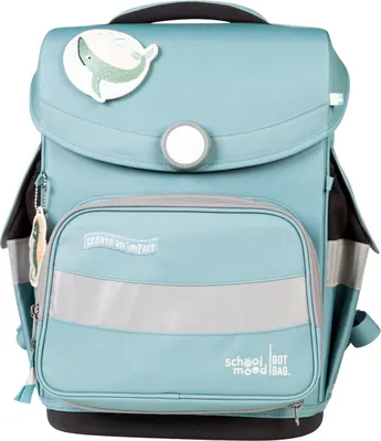 Produktbild von School Mood Timeless Pro Dolphin (Ocean Collection), 6-tlg. Schulranzenset