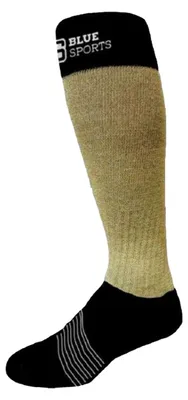 Produktbild von BlueSports - "Pro" Hockey-Socken für Herren/Damen Uni PP11607 (M) (Schwarz/Beige)