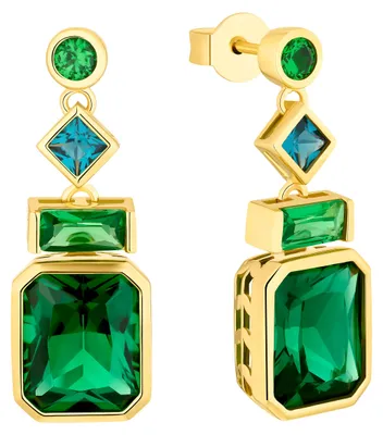 Image de Clous d'oreilles pour femmes en argent 925 doré de s.Oliver