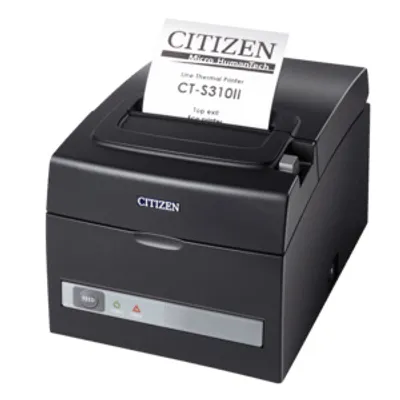 Produktbild von Citizen CT-S310II, Thermodirekt, POS-Drucker, 203 x 203 DPI, 160 mm/sek, 1,5 x 3 mm, Katakana, PC437, PC850, PC858, PC865, Thai code 18, WPC1252