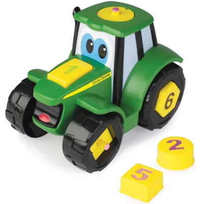 Produktbild von Tomy Learn and pop Johnny, Traktor, 1,5 Jahr(e), Kunststoff, Mehrfarbig