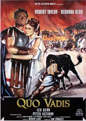 Produktbild von Quo Vadis Poster  + Geschenkverpackung. Verschenkfertig!