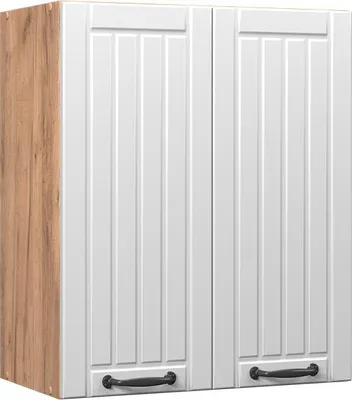 Produktbild von Hängeschrank Vicco Fame-Line Weiß Landhaus 60 cm, Model 57229