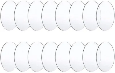 Obrázek produktu pro Kruhové akrylové desky, průhledné, tloušťka 0,2 cm, pro rámy pro kutily