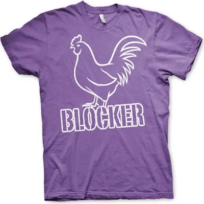 Produktbild von Cockblocker T-Shirt - Medium - Purple