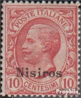 Produktbild von Briefmarken Ägäische Inseln 1912 Mi 5VII postfrisch Aufdruckausgabe Nisiros