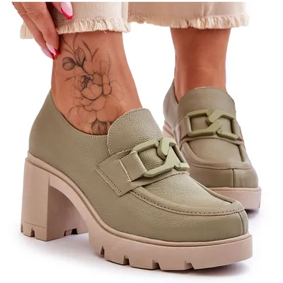 Produktbild von Elegantní boty s Ornamentem Zelená Harmell 40