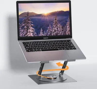 Obrázok produktu pre Stojan na notebook s nastaviteľnou výškou z hliníka