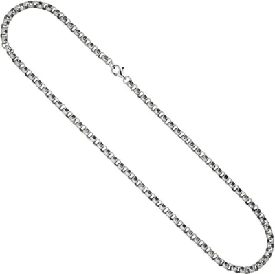 Produktbild von 4,5mm Erbskette Kette Halskette Silberkette Halsschmuck aus 925 Silber 50cm
