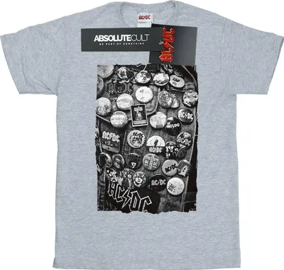 Produktbild von AC/DC - T-Shirt für Herren BI6770 (3XL) (Grau)