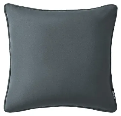 Image de Housse de coussin décorative Aura 40x40 Room99 gris anthracite