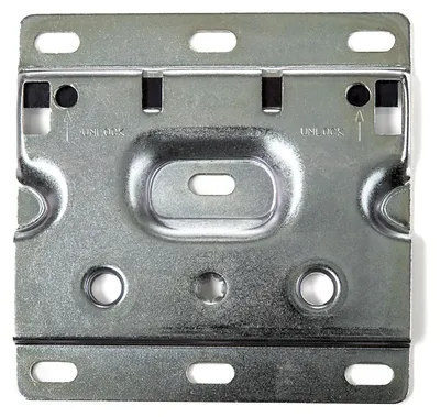 Produktbild von SOTECH Trageplatte 120 x 120 mm – für Unterschrankaufhänger SOLID