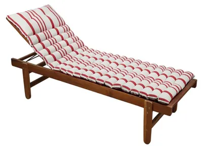 Image de Coussin de sol ou Bain de soleil Rayure