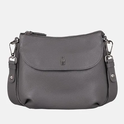 Produktbild von MELISSA - Graue Umhängetasche aus Leder