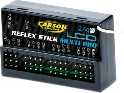 Obrázek produktu pro Carson 500501544, Přijímač, Černá