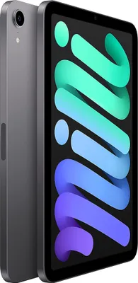 Produktbild von Apple iPad mini, 21,1 cm (8.3"), 2266 x 1488 Pixel, 256 GB, iPadOS 15, 297 g, Grau