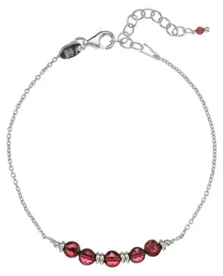 Produktbild von Modisches Armband mit Granatperlen AL5102.02.029