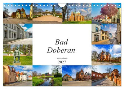 Produktbild von Bad Doberan Impressionen (Wandkalender 2027 DIN A4 quer), CALVENDO Monatskalender
