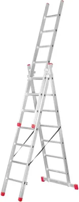 Zdjęcie produktu dla Drabina aluminiowa wielofunkcyjna 3x8 150kg 250 cm