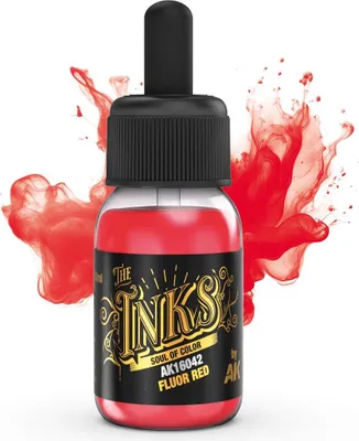 Produktbild von AK Interactive AK16042 - Fluor Red 30ml - Neu