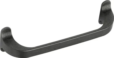 Produktbild von Furnipart Griff Locker LA 128mm - antiker Möbelgriff - Bügelgriff Breite 140mm, Zinkdruckguss antik grau