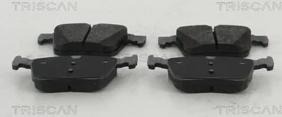 Produktbild von TRISCAN Bremsbeläge Satz Hinten Bremsklötze für VW Golf VII Schrägheck (5G1, BQ1, BE1, BE2) 8110 29172